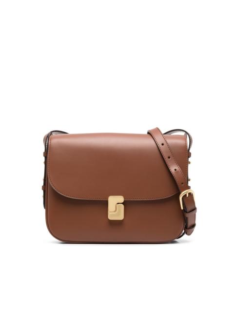 soeur leather shoulder bag