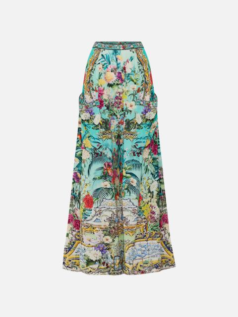 CAMILLA WIDE LEG TROUSER WITH FRONT POCKETS