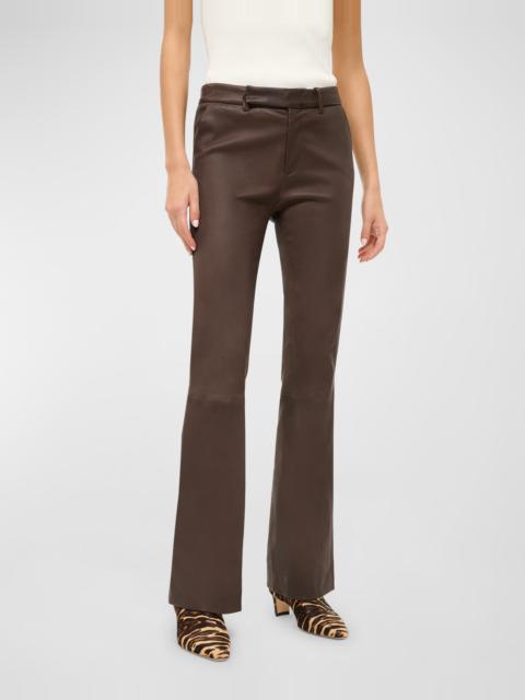 Hanover Leather Bootcut Pants