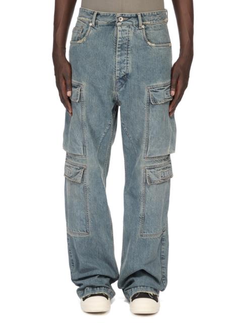Rick Owens DRKSHDW DOUBLE CARGO JEANS