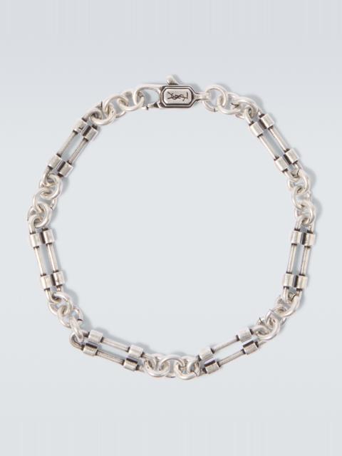 SAINT LAURENT Cassandre chain bracelet
