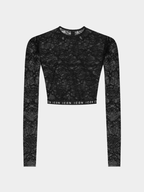 DSQUARED2 BE ICON LONG SLEEVES TOP