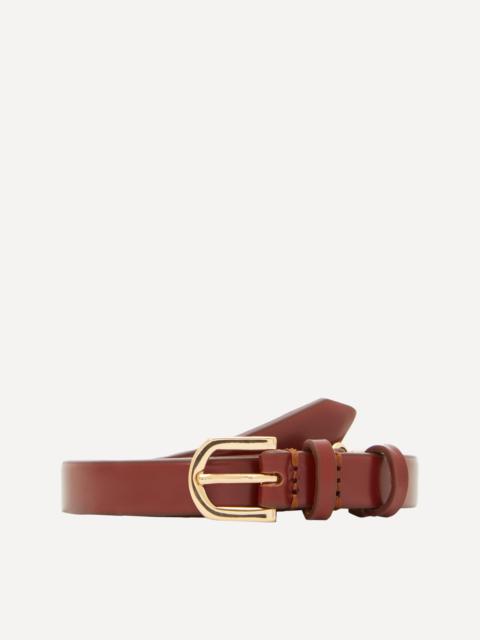 Totême Double Clasp Leather Belt