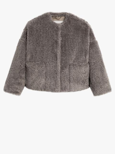 Mackintosh HUMBIE GREIGE ECO FUR JACKET