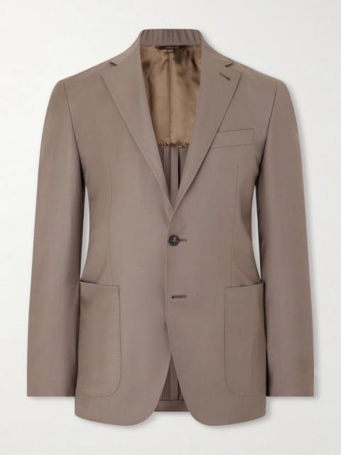 Canali Kei Wool Suit Jacket