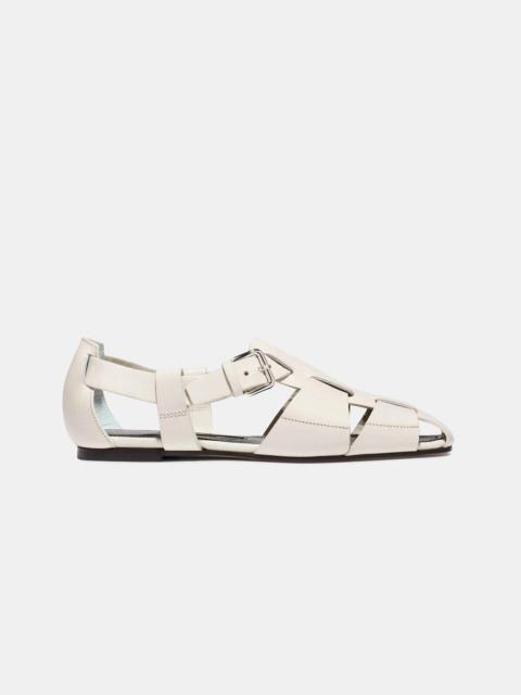 Emme Parsons ERNEST IN IVORY CALFSKIN