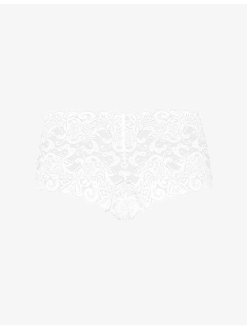 HANRO Moments stretch-lace maxi briefs