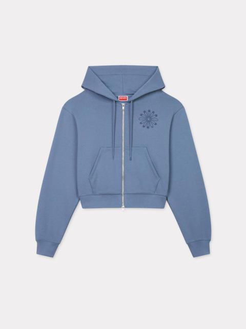 KENZO 'KENZO Marguerite' cropped embroidered houdie