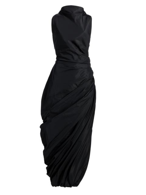 Altuzarra Women's Dora Gathered Taffeta Dress - Black