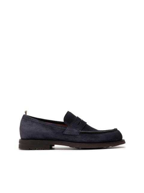 suede loafers