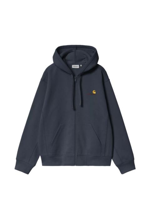 Carhartt WIP American Script zip-up hoodie