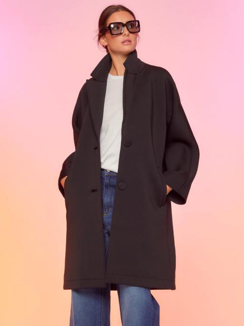 CYNTHIA ROWLEY Neoprene Bonded Coat
