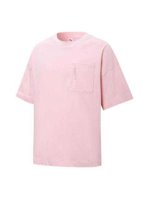 PUMA PUMA Logo Pocket T-Shirt 'Pink' 534670-16