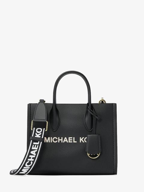 MICHAEL KORS Mirella Small Pebbled Leather Convertible Crossbody Bag
