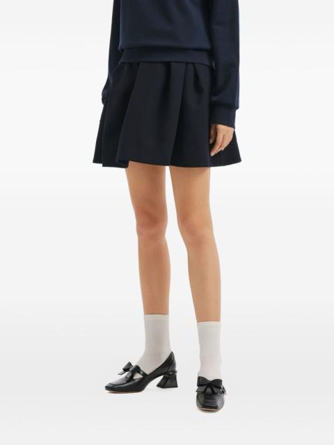 SHUSHU/TONG pleated mini skirt