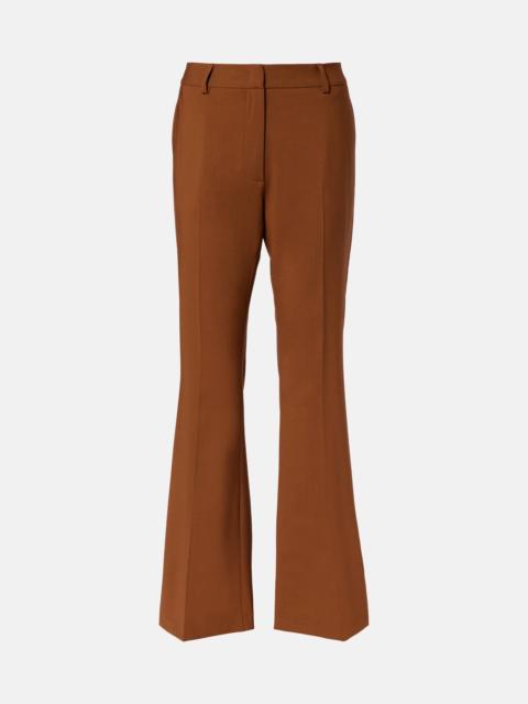 Etro Wool-blend bootcut pants