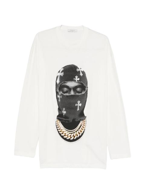 ih nom uh nit Mask Crosses crew-neck sweatshirt