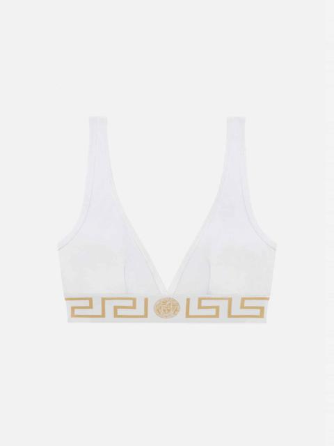 VERSACE Greca Border Bralette