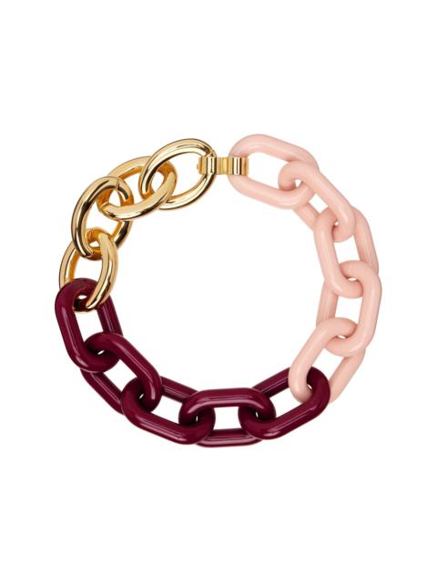 Marni Metal & Resin Chain Necklace
