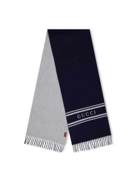 GUCCI LOGO SCARF