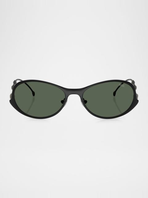 Diesel Men's DL1014 Oval Sunglasses