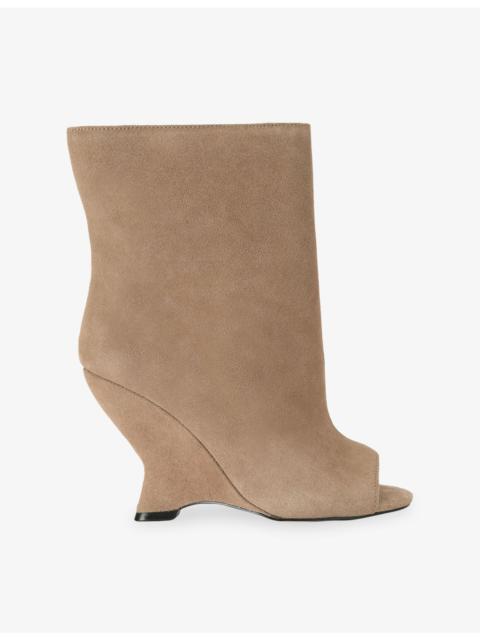 STEVE MADDEN Rylix Suede Ankle Boots