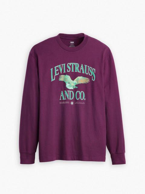 Levi's LONG SLEEVE AUTHENTIC GRAPHIC T-SHIRT
