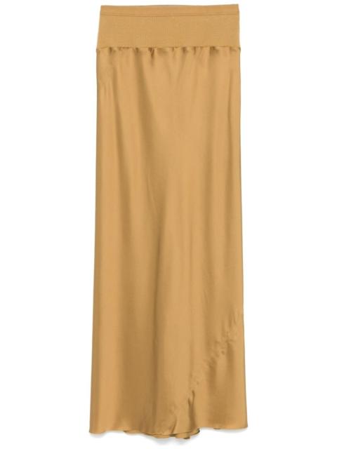 Rick Owens Calf Bias skirt
