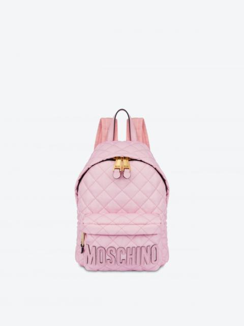 Moschino QUILTED NYLON BACKPACK