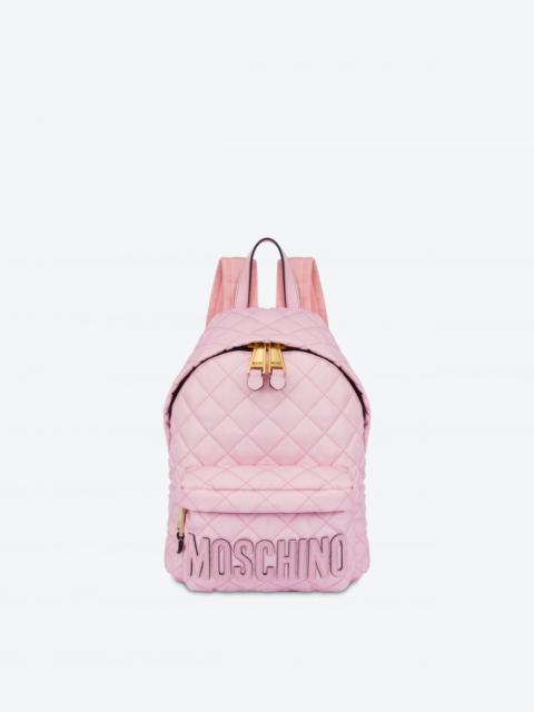 Moschino QUILTED NYLON BACKPACK