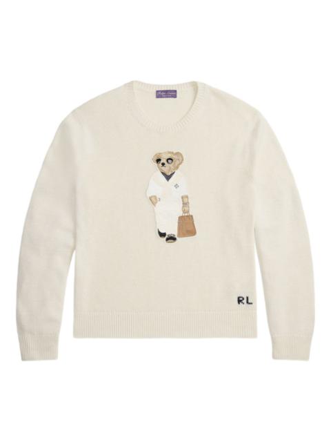 Ralph Lauren bear-detail sweater