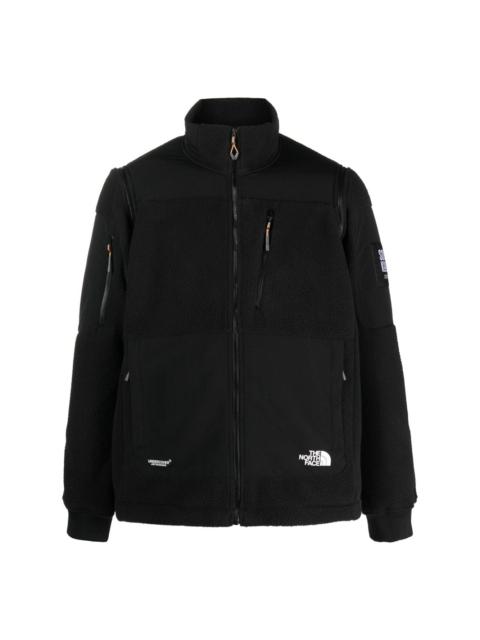 Undercover logo-patch bomber jacket - Black