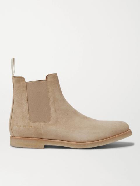 Common Projects Suede Chelsea Boots Sand
