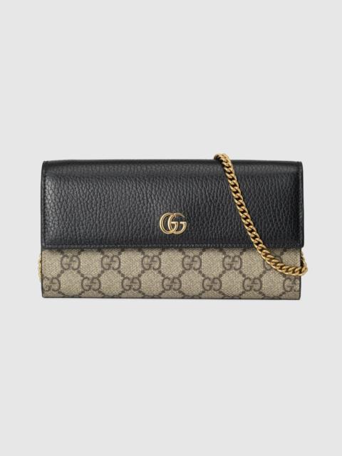 GUCCI GG Marmont chain wallet