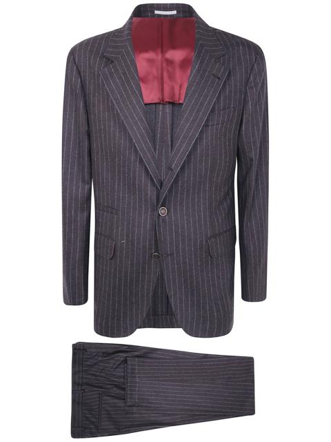 Brunello Cucinelli Suit Wool Cashmere 'Mv440ldthh C006'