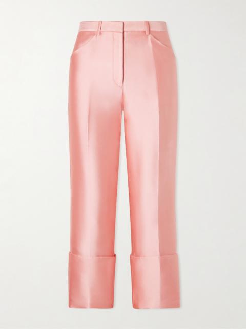 Calvin Klein Collection Eva Satin Skinny Pants