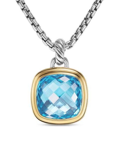 DAVID YURMAN Women's Albion Pendant in Sterling Silver - Blue Topaz