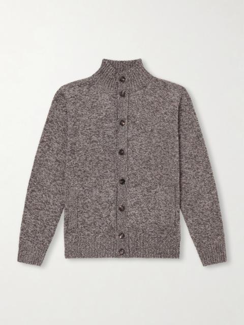 SLOWEAR Turtleneck Virgin Wool Cardigan