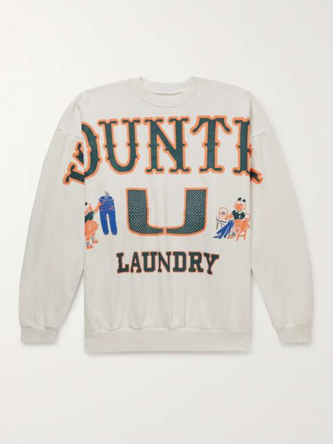 Printed Stretch-Cotton Jersey Sweatshirt