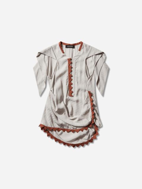 Kiko Kostadinov Women's Weathervane Top Abalone