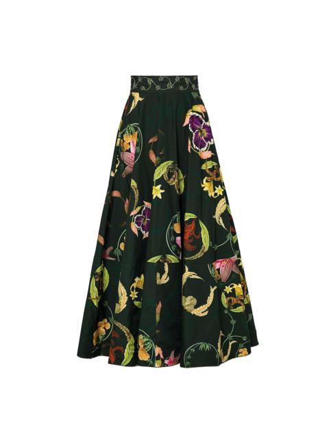 Agua by Agua Bendita Bergamota Marina Maxi Skirt