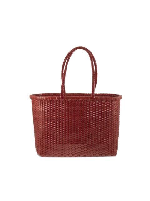 DRAGON DIFFUSION Weave woven-design shoulder bag