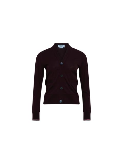 Thom Browne V-Neck Tipping Cardigan
