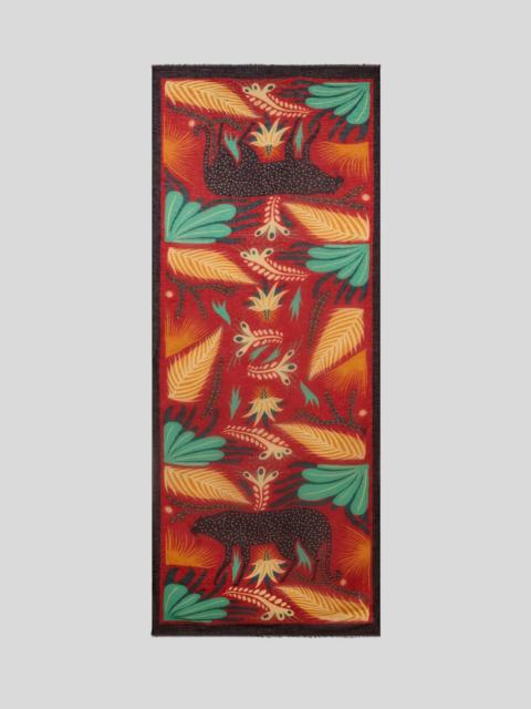 Etro ETRO X TABBY BOOTH MODAL-BLEND SCARF WITH PLACED PRINT