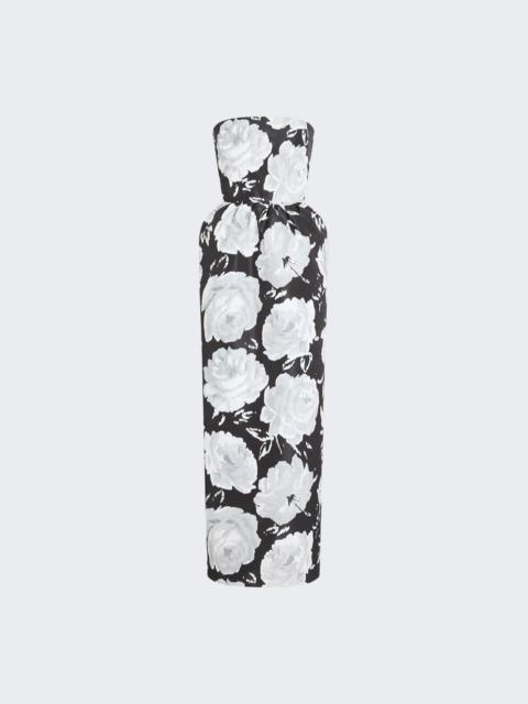 PATOU Bustier Long Dress Night Garden