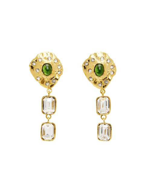 MONDO MONDO Gold Oyster Earrings