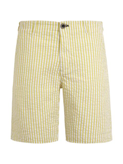Vilebrequin Men Chino Bermuda Ultra-Light Seersucker