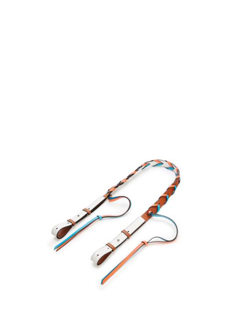 Loewe Braided loop strap in classic calfskin
