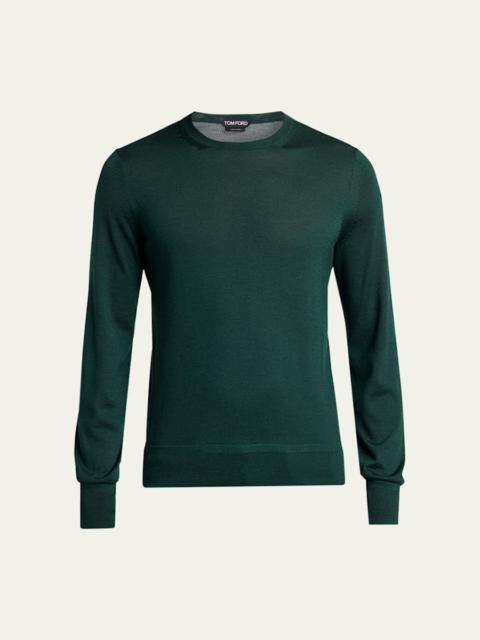 TOM FORD Men's Fine Gauge Cashmere-Blend Sweater