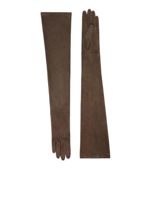 Max Mara LONG SUEDE GLOVES